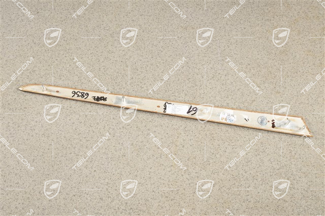 Zierleiste für Türverkleidung, lang, Nussbaum Wurzel, vorne=hinten, L