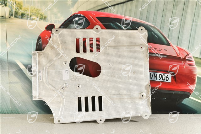 2,0L, Underbody trim / lining, rear center