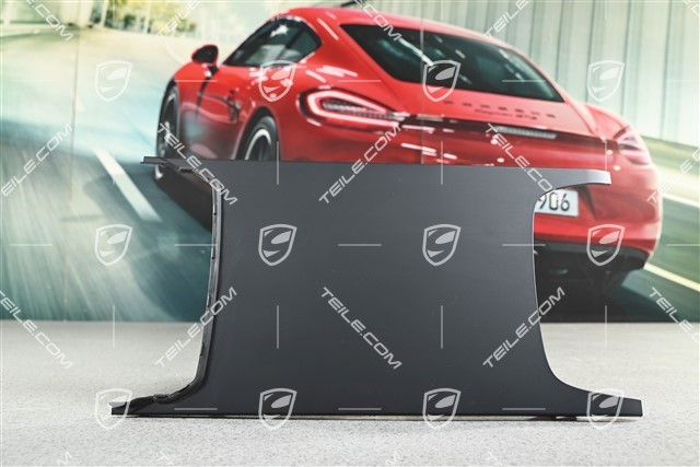 Mitteltunnel Konsole Abdeckung / Verkleidung, Schwarz