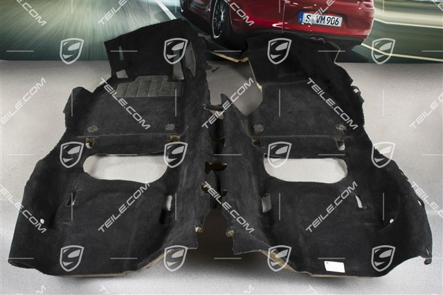 Wykładzina przednia, Czarna, Bose, Cabrio Wykładzina przednia, Czarna, Bose, Cabrio