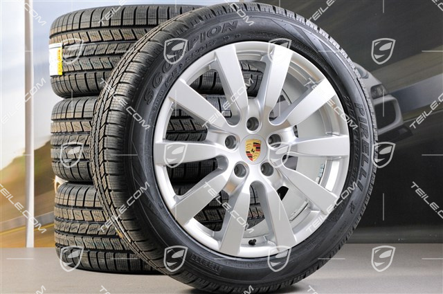 20" Koła zimowe SportDesign II, felgi 9J x 20 ET 57 + opony Pirelli Ice & Snow, 275/45 R20, z czujnikami ciśnienia