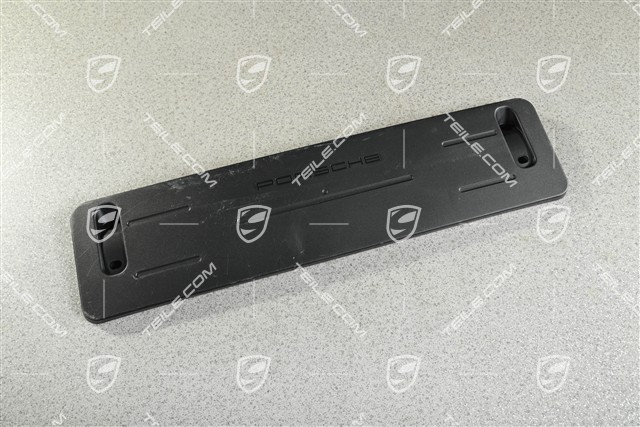 Front bumper number / Licence plate support, ECE