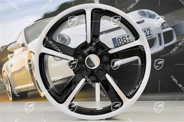 20" SportTechno Felgensatz 8.5J x 20 ET57 + 10J x 20 x ET50, schwarz hochglanz