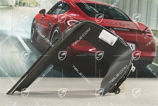 Auspuffblende außen, L