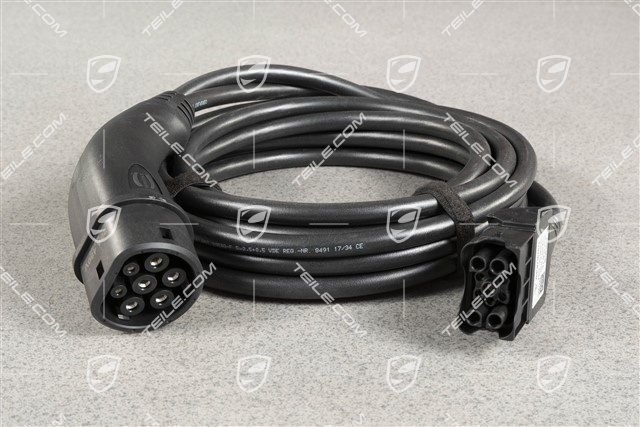 Kabel ładowarki z wtyczką siłową, 7,5m długości / 7,2kW Hybrid