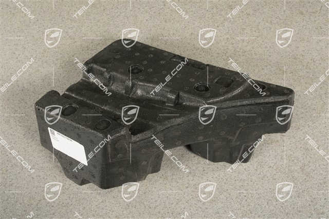 Schaumteil / Styropor Unterlage, Hintertür, L