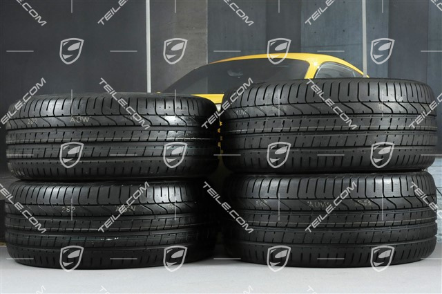 18" Panamera S Sommerräder Satz, Felgen 8J x 18 ET59 + 9J x 18 ET53 + Reifen Pirelli P-Zero 245/50 R18 + 275/45 R18