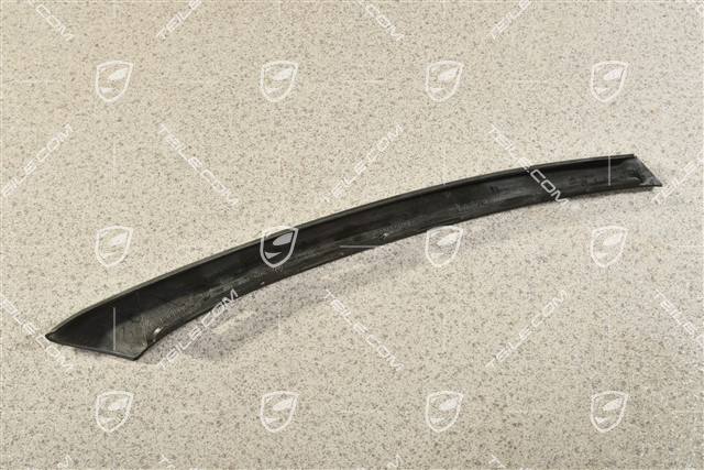 Front bumper disc / trim, lower, Satin Black, L