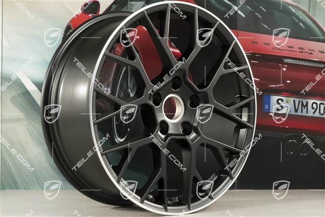20" RS Spyder Felge, 8,5J x 20 ET53, schwarz seidenmatt