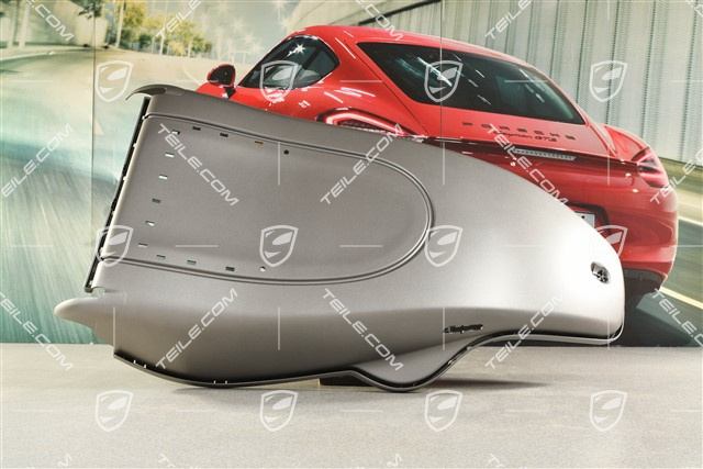 Tylna część fotela / oparcia, Sportowe fotele, Volcano grey, L