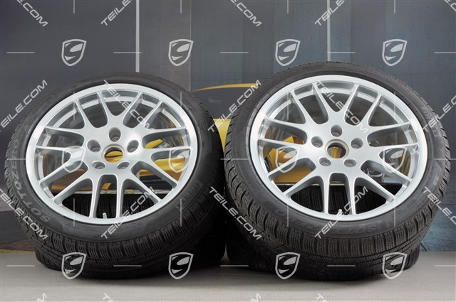 20-inch RS Spyder winter wheel set, wheels: 9,5J x 20 ET65 + 10,5J x 20 ET65 + NEW Pirelli winter tyres 255/40 R20 + 285/35 R20 + TPM sensors