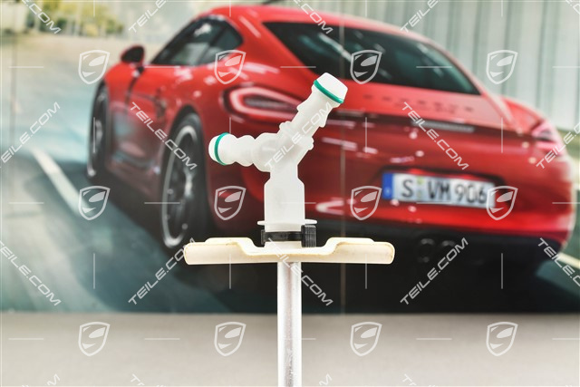 Headlamp cleaning system hose adapter / quick coupling