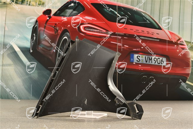 Prowadnica powietrza, czarny mat, Sport Design Package, R