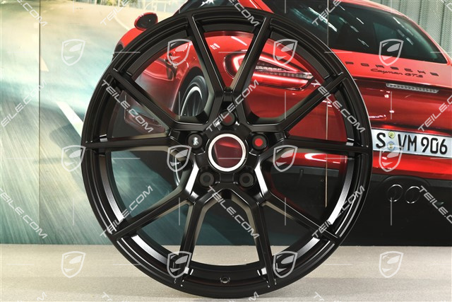 20" Felge Cayenne S, 10,5J x 20 ET64, Schwarz-Seidenmatt