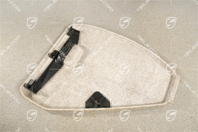 Deckel, Seitenwandverkleidung, Teppich / Perlvelours, Sandbeige, L