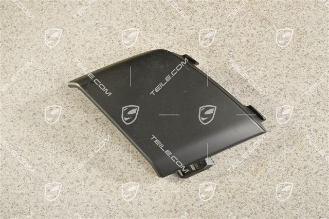 Air inlet / duct / guide cover, lateral, Black matte, GTS / Sport Design Package, L