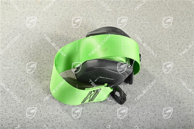 Targa / Cabrio, Pas bezpieczeństwa, zielony lizard green, L=R