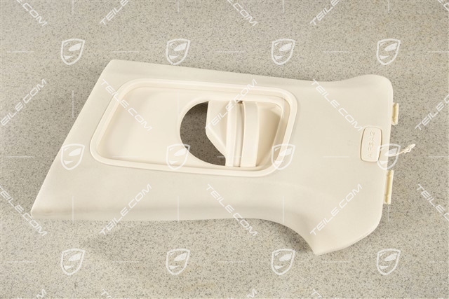 Verkleidung, B-Säule, oben, Crema, L