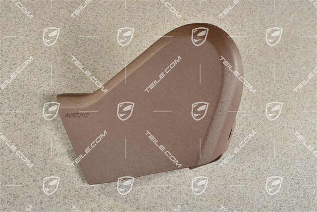 Blenda fotela przedniego, zewnetrzna, Truffle Brown, L