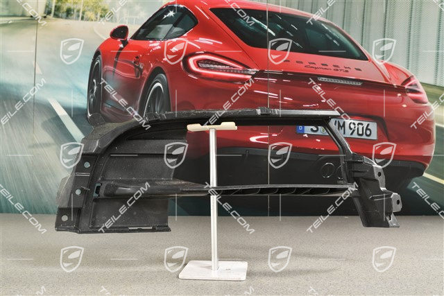 Front bumper grille, Black matte, L