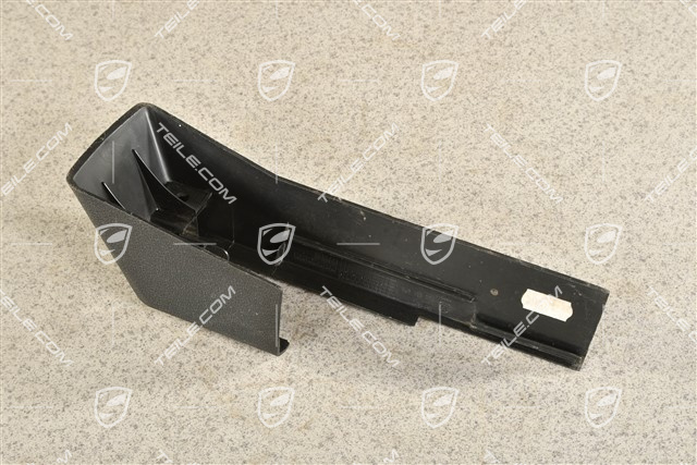 Abdeckung, Abdeckschiene für Vordersitz, Hinten, Schwarz