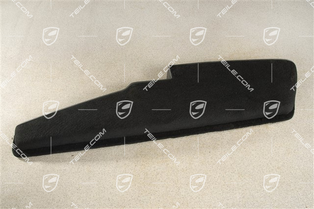 Ablagekasten Türverkleidung , Teppich / Leder, Schwarz, R
