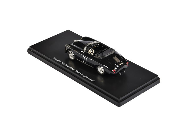 Porsche 356 Speedster #71 Steve's Speedster / Mc Queen, czarny, Schuco, skala 1:43