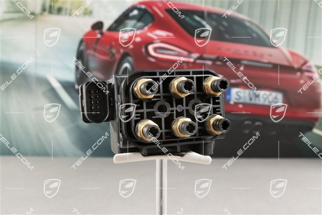 Valve control unit, air suspension adjustment / levelling system