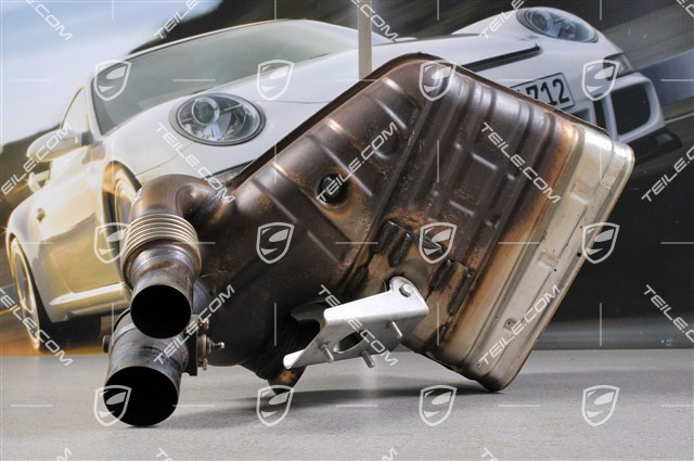 Tłumik przedni, GT3RS / GT3RS 4.0, cylindry 1-3, L
