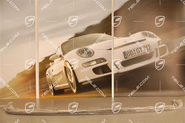 Front bumper seal, black