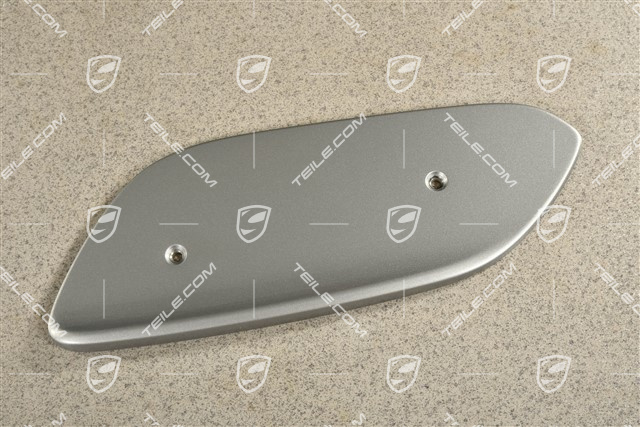 GT3 RS 4,0L Lotka, część boczna skrzydła,  GT silver metallick, L