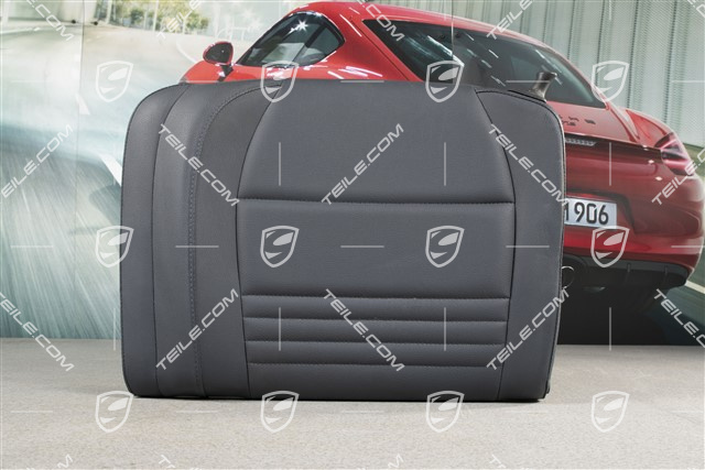 Notsitzrückenlehne / Rücksitz / Rückenlehne, Hinten, Kunstleder, Metropolblau, Coupe, L