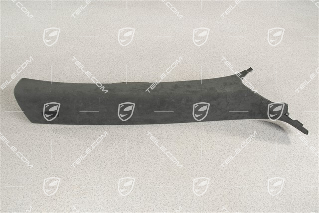 Verkleidung, A-Säule, Alcantara, Schwarz, R