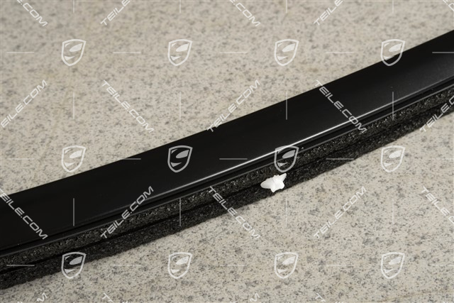 Zierleiste, seitlich, Schwarz, R