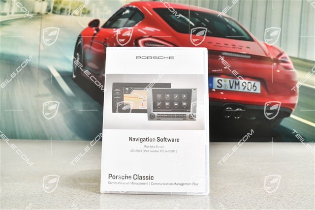 Navigationssoftware / Karte Europa mit Stand Q2/2023