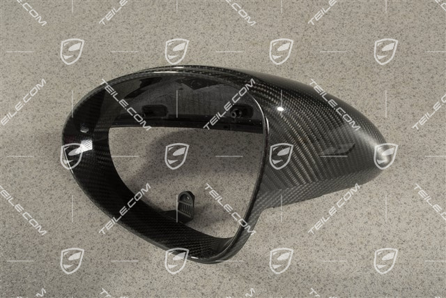Aussenspiegel, Spiegelgehäuse Oben, Carbon, L