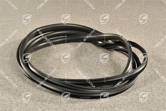 Cover frame for rear screen, outer
