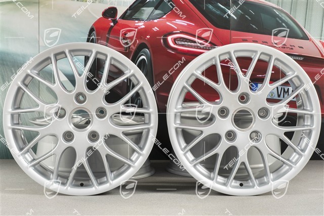 17" Komplet felg SportClassic, 7J x 17 ET 55 + 9J x 17 ET 55