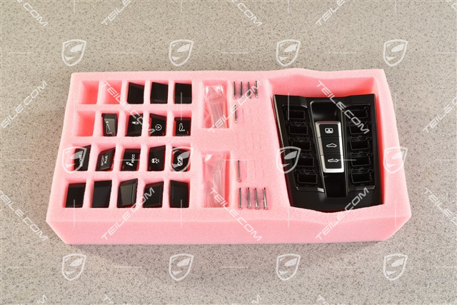 Panel sterowania konsoli środkowej, coupe, szyberdach