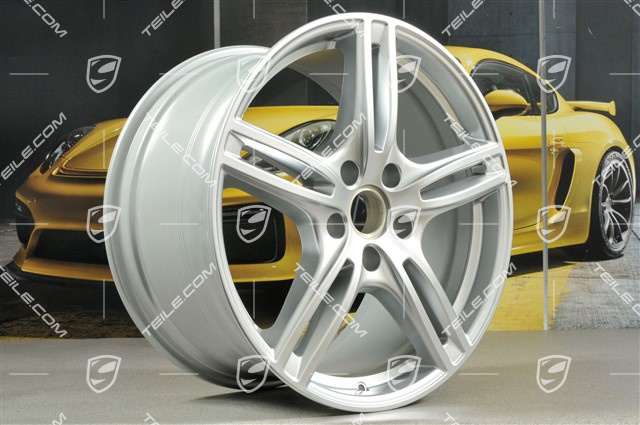 20" Felga Panamera Turbo, 10,5J x 20 ET71, do kół zimowych, brilliant chrome