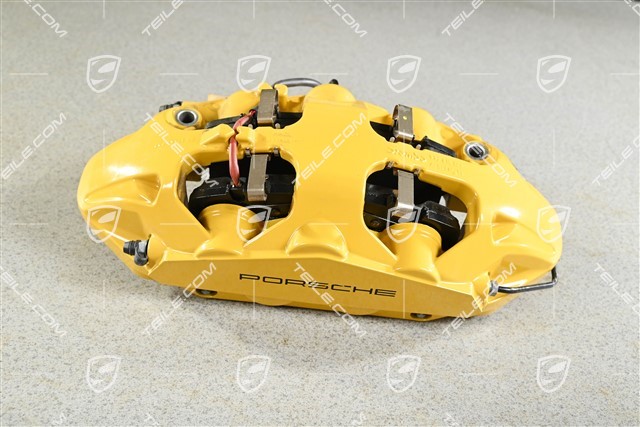 Turbo, Zacisk hamulcowy, PCCB, Żółty, L