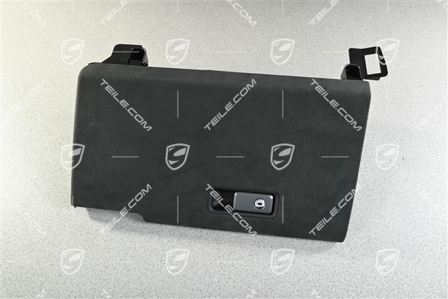 Handschuhfach, beschädigtes Alcantara