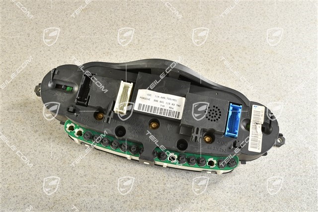 Instrument cluster / Speedometer, C4, 6-speed manual gearbox, broken glass