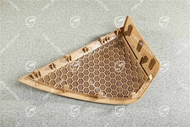 Hintertür, Türverkleidung, Lautsprecherblende / Tiefton-Lautsprecher, Luxorbeige, L