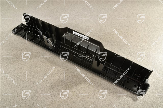 Auflage, Kofferraum, velours, seitlich, Schwarz, R