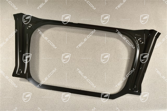 Luggage compartment, closing part / frame, upper part