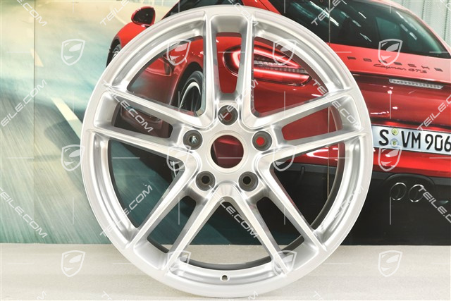 19'' felga Panamera Turbo II 10J x 19 ET61, Brilliant Chrome Finish