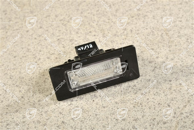 Lampka oświetlenia tablicy rejestracyjnej, L=R