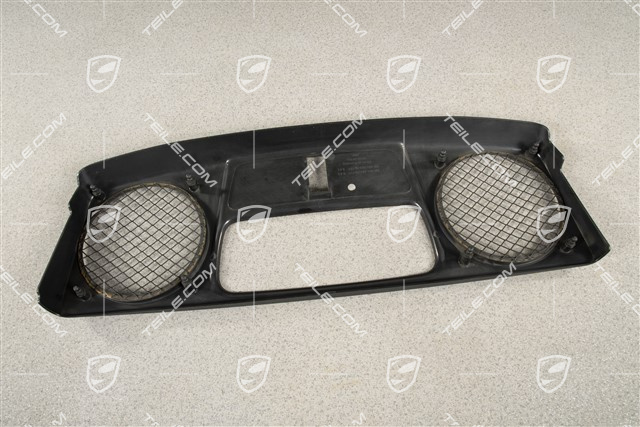 Engine compartment cover, Black, Carrera 3,8