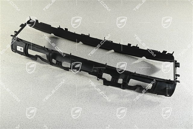 Front air duct / guide, bumper w/o ACC, black